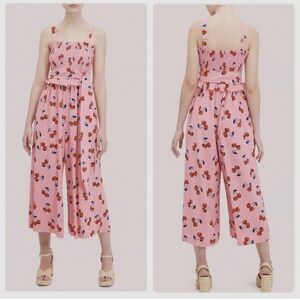 Kate Spade Pink Cherry Jumpsuit Size M